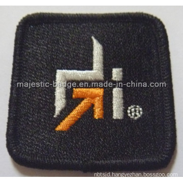 Black Twill Embroidered Patch (Hz 1001 P065)